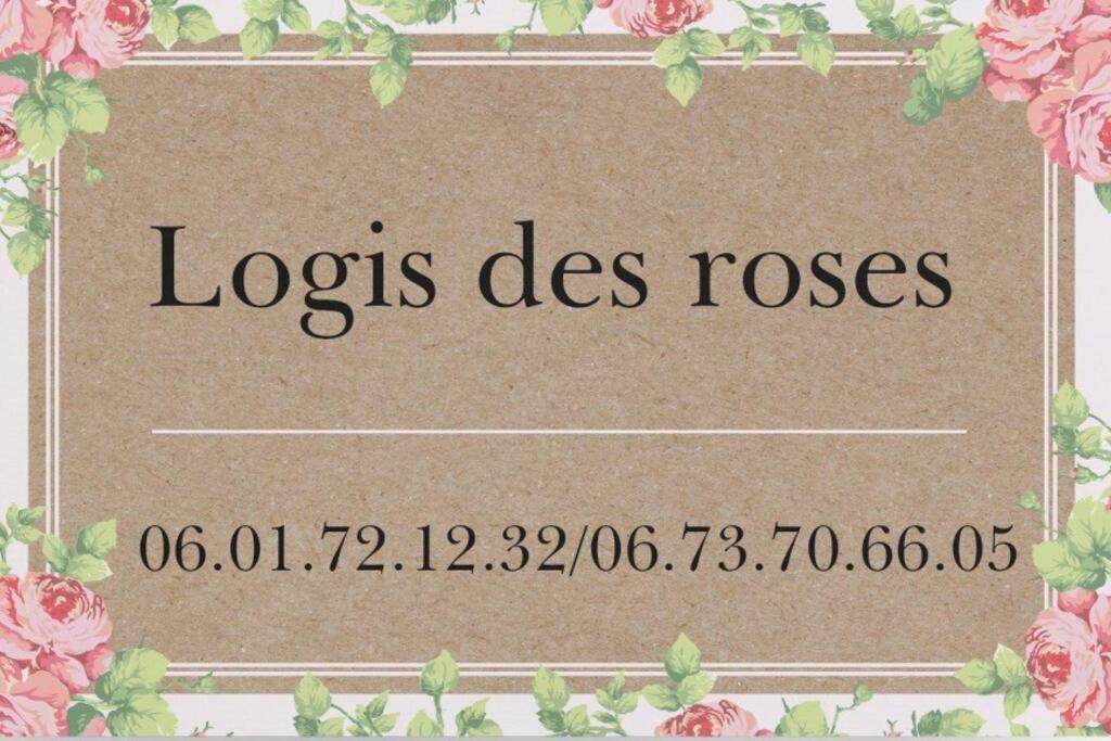Le Logis Des Roses Villa Doué-la-Fontaine Exteriör bild